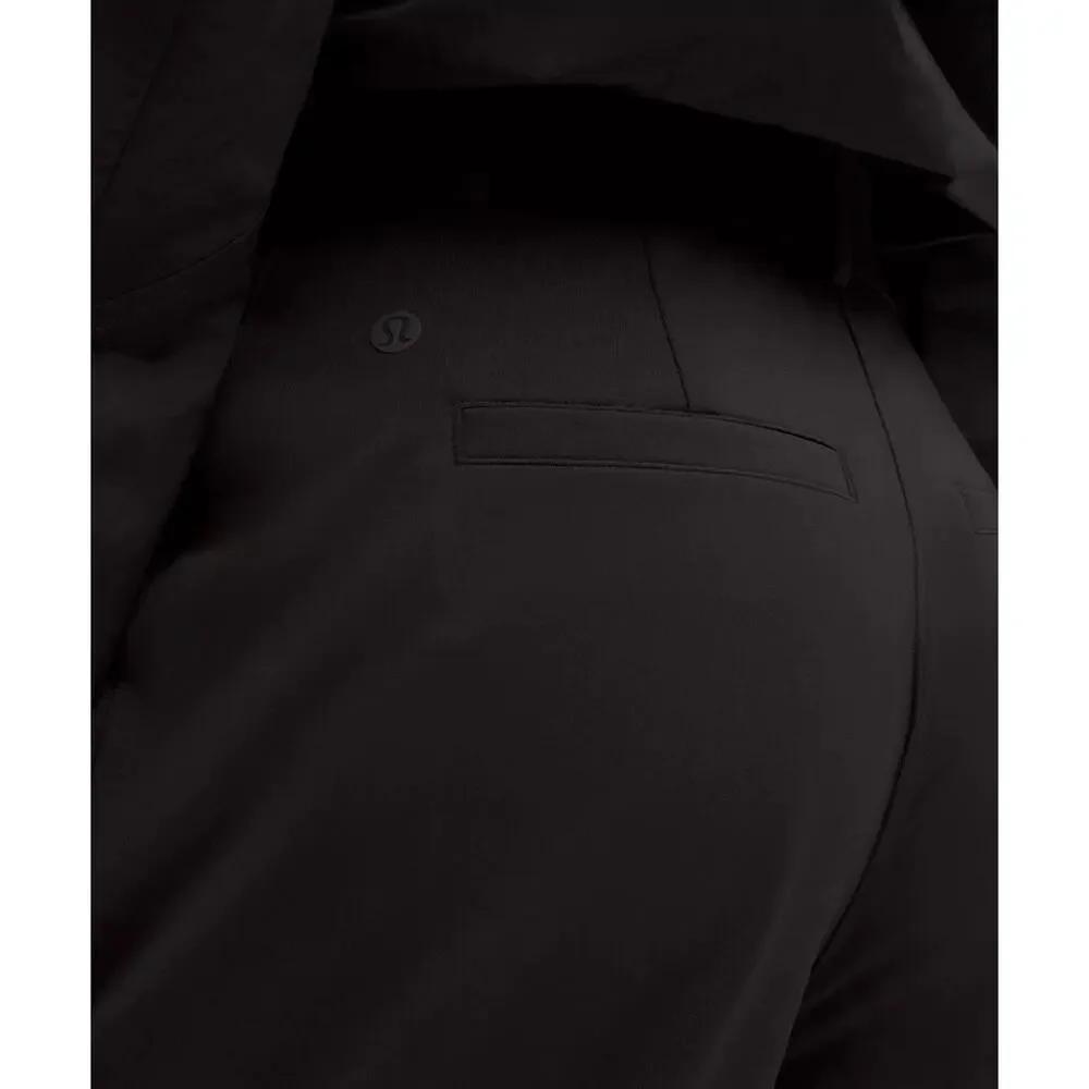 Lululemon Womens Large Black Daydrift High-Rise Straight-Leg Trouser Regular - Picture 2 of 12